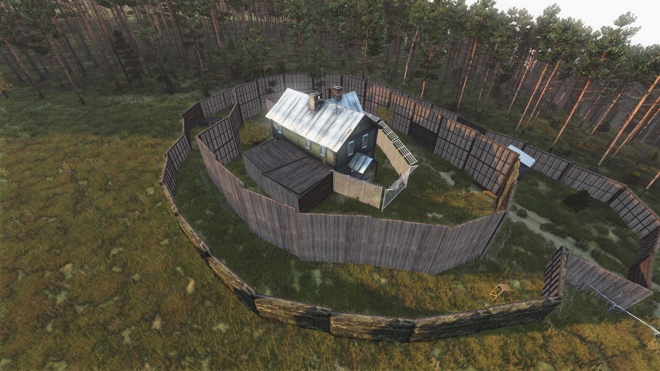 Player Made Base Outside 2